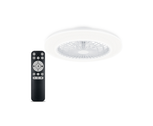 Philips Plafón con ventilador Amigo 60+25 W
