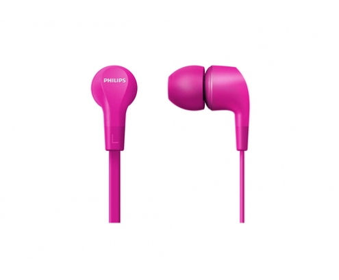 Philips TAE1105PK/00 auricular y casco Auriculares Alámbrico Dentro de oÍ­do Música Rosa