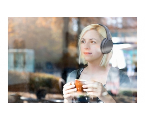 Philips TAH5205BK/00 auricular y casco Auriculares Inalámbrico y alámbrico Diadema Llamadas/Música USB Tipo C Bluetooth Negro