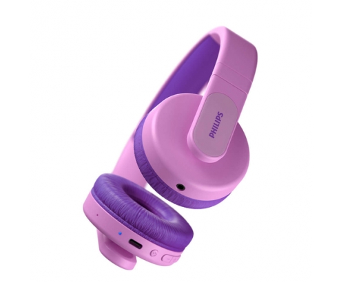 Philips TAK4206PK/00 auricular y casco Auriculares Inalámbrico y alámbrico Diadema USB Tipo C Bluetooth Rosa