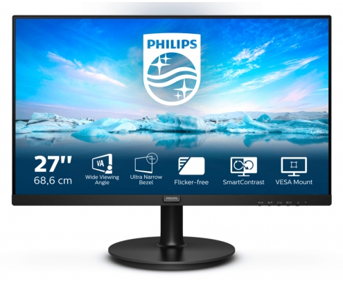 Philips V Line 271V8L/00 LED monitor 27p full hd negro 