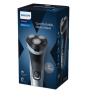 Philips X3063/00 afeitadora Máquina de afeitar de rotación Recortadora Negro, Azul