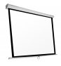 Phoenix PHPANTALLA-200 Pantalla manual videoproyector pared y techo 112p 2mx2m posicion ajustable carcasa blanca tela super resistente