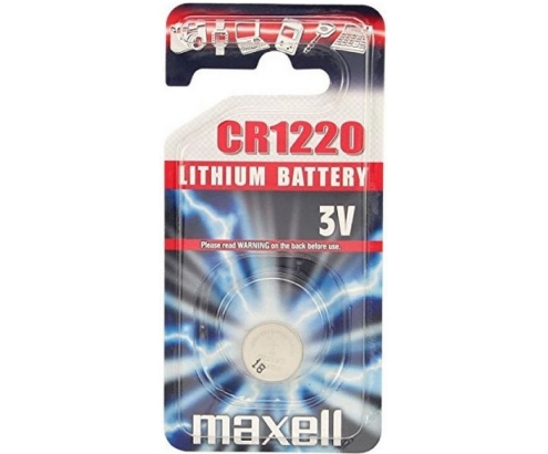 PILAS BOTON MAXELL CR1220 MXBCR1220