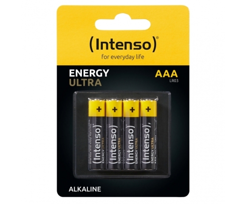 PILAS INTENSO ENERGY AAALR03 ULTRA ALCALINA PACK 4 7501414