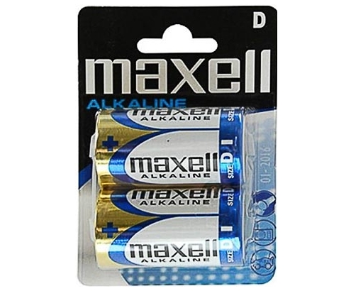 PILAS MAXELL ALCALINAS D LR20 BLISTER MXBLR20