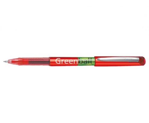 Pilot Greenball BolÍ­grafo cilÍ­ndrico Rojo