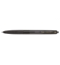 Pilot Super Grip G Negro Bolígrafo de punta retráctil con pulsador Medio