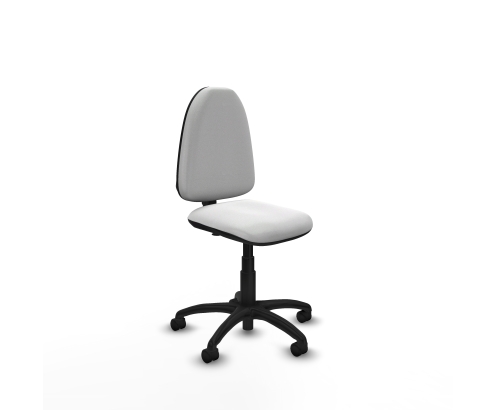 Piqueras y Crespo A?na CP bali blanco sin brazos base poliamida ruedas nailon 50mm