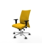 Piqueras y Crespo Albacete confidente sincro bali amarillo brazos 1D base aluminio ruedas 65mm engomadas