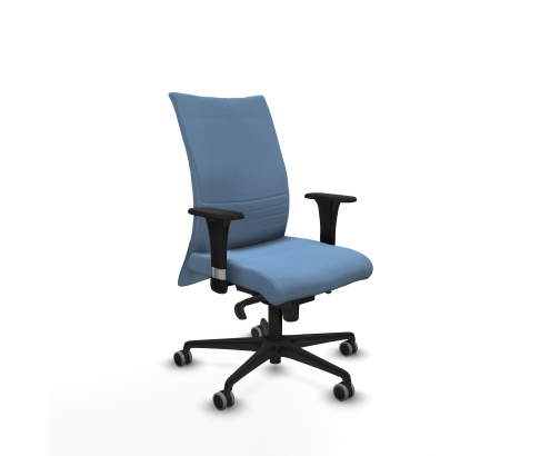 Piqueras y Crespo Albacete confidente sincro bali azul cielo brazos 1D base nailon ruedas 65mm engomadas