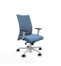 Piqueras y Crespo Albacete confidente sincro bali azul cielo brazos 1D blancos base aluminio ruedas 65 mm nailon
