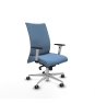 Piqueras y Crespo Albacete confidente sincro bali azul cielo brazos 1D blancos base aluminio ruedas 65mm engomadas
