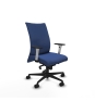 Piqueras y Crespo Albacete confidente sincro bali azul marino brazos 1D blancos base nailon ruedas 65 mm nailon