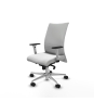 Piqueras y Crespo Albacete confidente sincro bali blanco brazos 1D blancos base aluminio ruedas 65 mm nailon