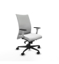 Piqueras y Crespo Albacete confidente sincro bali blanco brazos 1D blancos base nailon ruedas 65 mm nailon