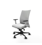 Piqueras y Crespo Albacete confidente sincro bali blanco brazos 1D blancos base nailon ruedas 65 mm nailon