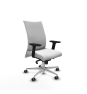 Piqueras y Crespo Albacete confidente sincro bali blanco brazos 2D base aluminio ruedas 65mm engomadas