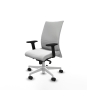Piqueras y Crespo Albacete confidente sincro bali blanco brazos 2D base blanca ruedas 65 mm nailon