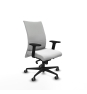 Piqueras y Crespo Albacete confidente sincro bali blanco brazos 2D base nailon ruedas 65mm engomadas