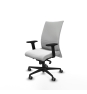 Piqueras y Crespo Albacete confidente sincro bali blanco brazos 2D base nailon ruedas 65mm engomadas