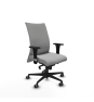 Piqueras y Crespo Albacete confidente sincro bali gris claro brazos 1D base nailon ruedas 65mm engomadas