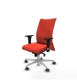 Piqueras y Crespo Albacete confidente sincro bali naranja oscuro brazos 1D base aluminio ruedas 65mm engomadas
