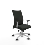 Piqueras y Crespo Albacete confidente sincro bali negro brazos 1D blancos base aluminio ruedas 65mm engomadas