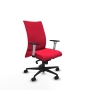 Piqueras y Crespo Albacete confidente sincro bali rojo brazos 1D blancos base nailon ruedas 65 mm nailon