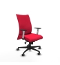 Piqueras y Crespo Albacete confidente sincro bali rojo brazos 1D blancos base nailon ruedas 65mm engomadas