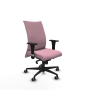 Piqueras y Crespo Albacete confidente sincro bali rosa brazos 1D base nailon ruedas 65mm engomadas