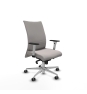 Piqueras y Crespo Albacete confidente sincro similpiel blanco brazos 1D blancos base aluminio ruedas 65mm engomadas