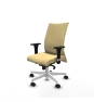 Piqueras y Crespo Albacete confidente sincro similpiel crema brazos 1D base blanca ruedas 65 mm nailon