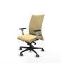 Piqueras y Crespo Albacete confidente sincro similpiel crema brazos 1D blancos base nailon ruedas 65mm engomadas