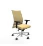 Piqueras y Crespo Albacete confidente sincro similpiel crema brazos 2D base blanca ruedas 65mm engomadas