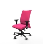 Piqueras y Crespo Albacete confidente sincro similpiel rosa brazos 1D base nailon ruedas 65mm engomadas