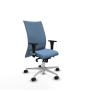 Piqueras y Crespo Albacete confidente XL sincro bali azul cielo brazos 1D cromados base aluminio ruedas 65 mm nailon