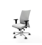 Piqueras y Crespo Albacete confidente XL sincro bali blanco brazos 1D cromados base aluminio ruedas 65mm engomadas
