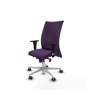 Piqueras y Crespo Albacete confidente XL sincro bali morado brazos 1D cromados base aluminio ruedas 65mm engomadas
