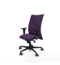 Piqueras y Crespo Albacete confidente XL sincro bali morado brazos 1D cromados base nailon ruedas 65mm engomadas