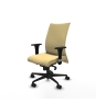 Piqueras y Crespo Albacete confidente XL sincro similpiel crema brazos 1D cromados base nailon ruedas 65 mm nailon