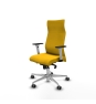 Piqueras y Crespo Albacete direcci?n sincro bali amarillo brazos 1D blancos base aluminio ruedas 65 engomadas