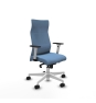 Piqueras y Crespo Albacete direcci?n sincro bali azul cielo brazos 1D blancos base blanca ruedas 65 nailon