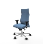 Piqueras y Crespo Albacete direcci?n sincro bali azul cielo brazos 1D cromados base aluminio ruedas 65 nailon
