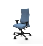 Piqueras y Crespo Albacete direcci?n sincro bali azul cielo brazos 1D cromados base nailon ruedas 65 nailon