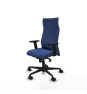 Piqueras y Crespo Albacete direcci?n sincro bali azul marino brazos 2D base nailon ruedas 65 nailon