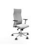 Piqueras y Crespo Albacete direcci?n sincro bali blanco brazos 1D blancos base aluminio ruedas 65 engomadas
