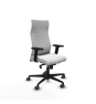 Piqueras y Crespo Albacete direcci?n sincro bali blanco brazos 2D base nailon ruedas 65 engomadas