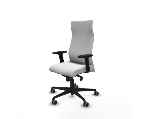 Piqueras y Crespo Albacete direcci?n sincro bali blanco brazos 2D base nailon ruedas 65 engomadas