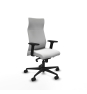 Piqueras y Crespo Albacete direcci?n sincro bali blanco brazos 2D base nailon ruedas 65 nailon